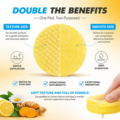 Turmeric & Kojic Acid Cleansing Pads (60 Pads)
